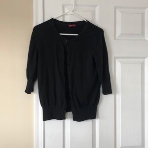 PRICE DROP!! Black 3/4 length sleeved cardigan